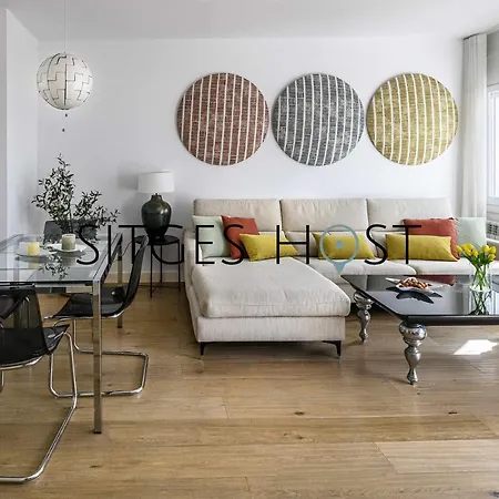 A 20 Metros De La Playa Апартаменты Сиджес